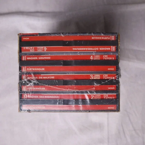 Richard Wagner Der Ring Des Nibelungen 13 CD Disc Set Wilhelm Furtwangler EMI - Picture 5 of 5